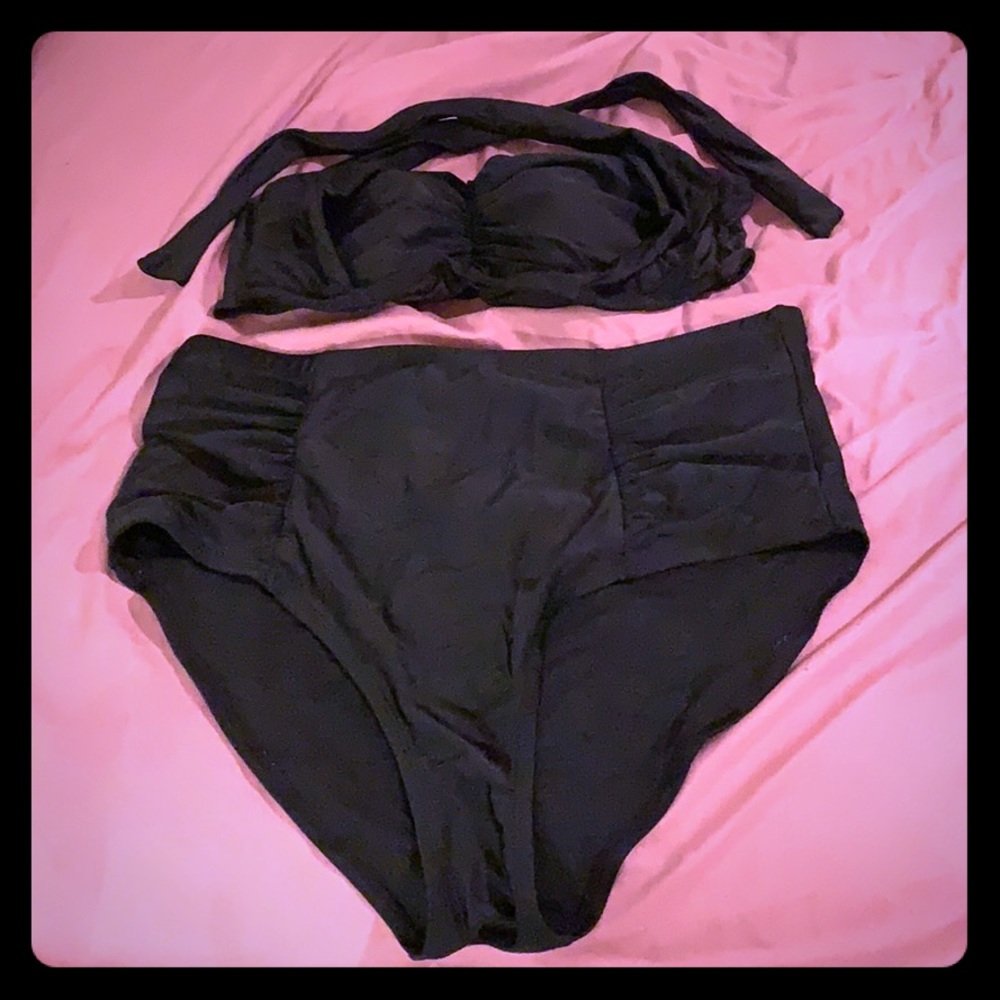 High waist bikini